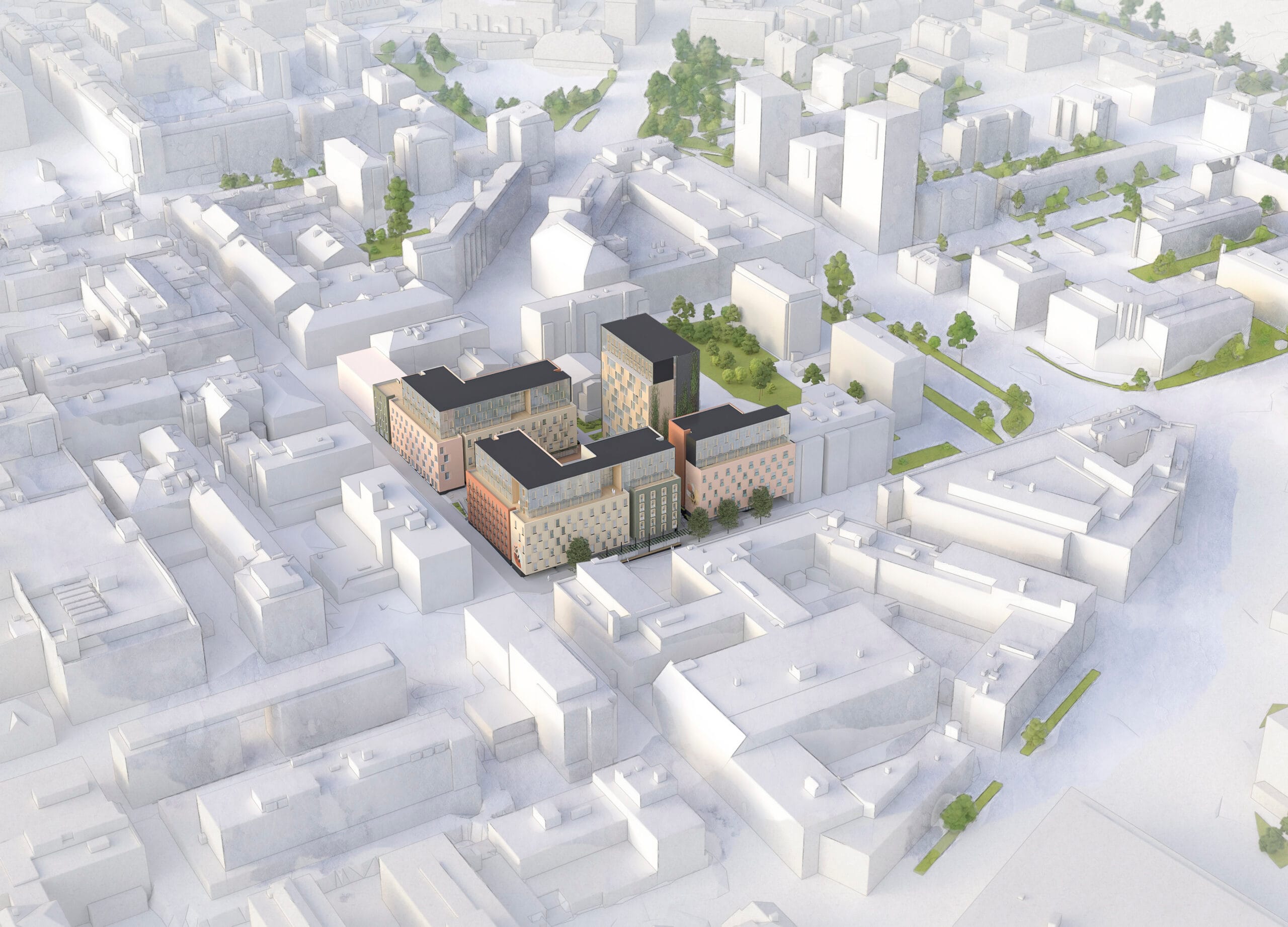 Myimme asuinkerrostalotontin Jyväskylän Kauppakulmasta YIT:lle